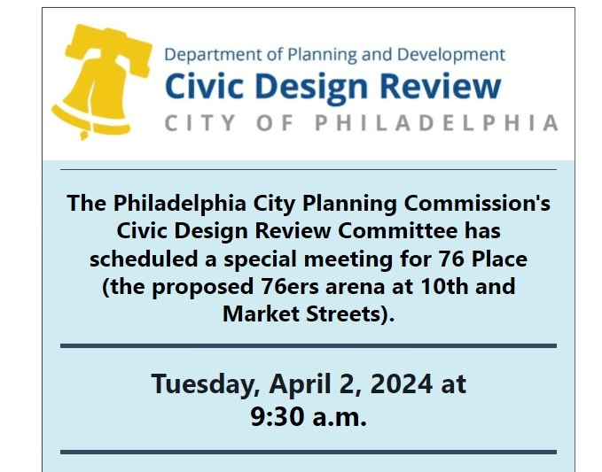 Second Time Around for 76 Place and Civic Design&nbsp;Review